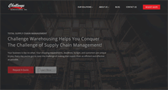 Desktop Screenshot of challengewarehousing.com