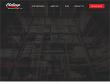 Tablet Screenshot of challengewarehousing.com